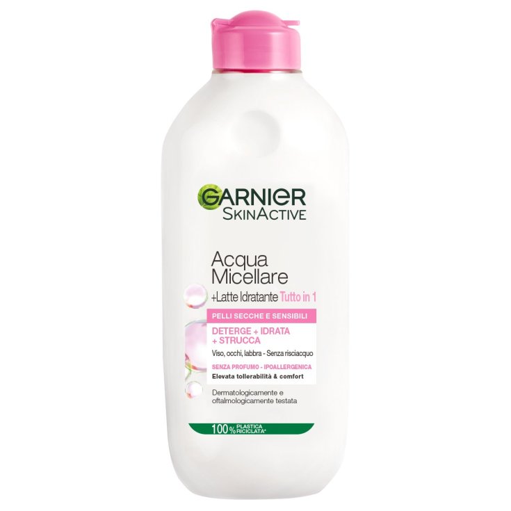 Acqua Micellare + Latte Idratante Tutto In 1 Garnier SkinActive 400ml