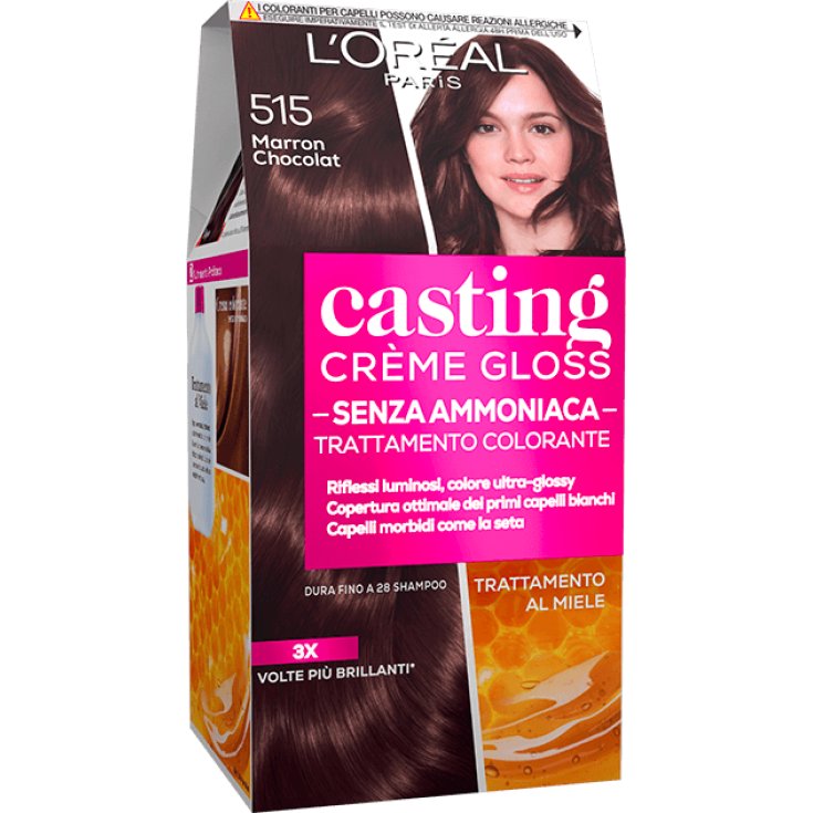 Casting Cr&egrave;me Gloss Marron Chocolat 515 L'Or&eacute;al 1 Kit