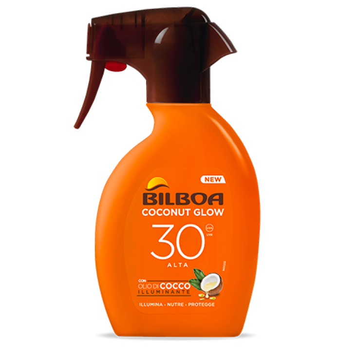 Coconut Glow Spray Solare Trigger Spf30 Bilboa 150ml