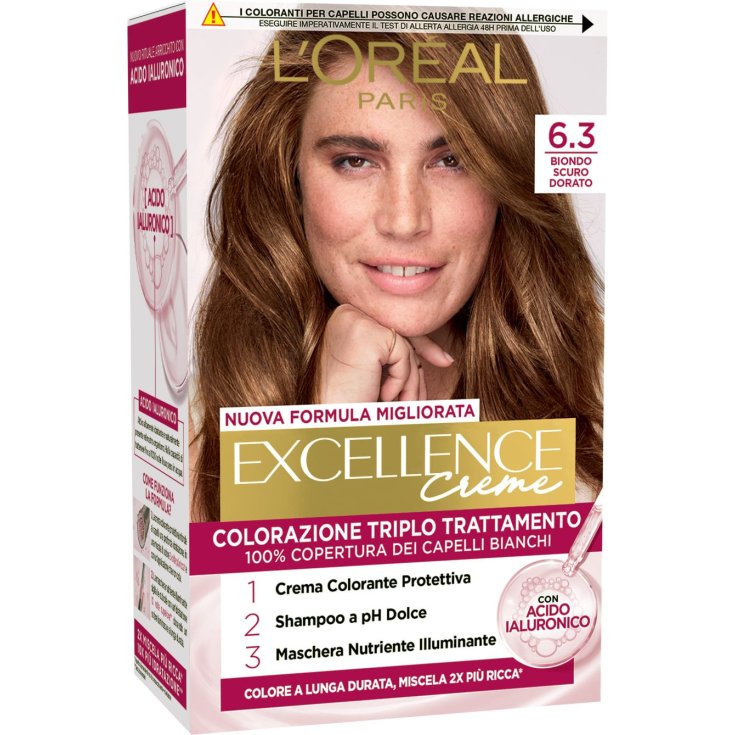 Excellence 603 Biondo Scuro Dorato L'Or&eacute;al Paris 1 Kit