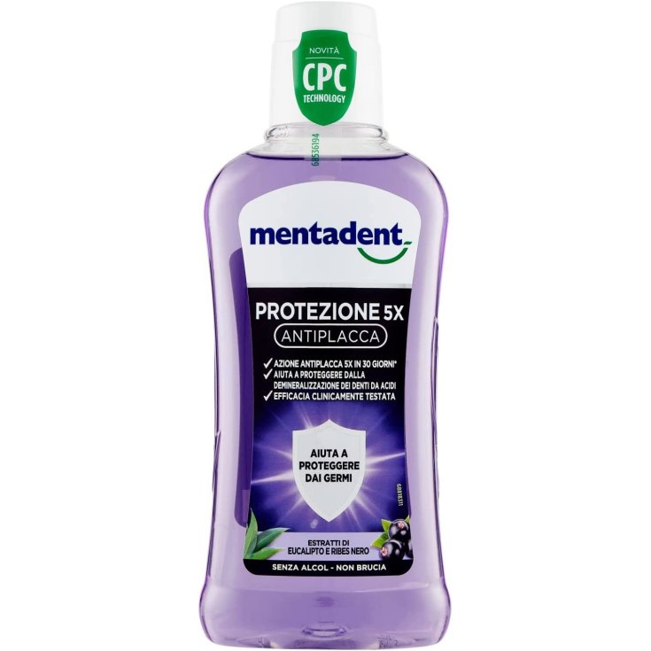 Protezione 5x Antiplacca CPC Mentadent 400ml