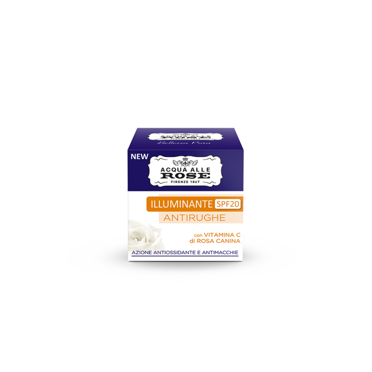 Crema Illuminante Antirughe Spf20 Acqua Alle Rose 50ml
