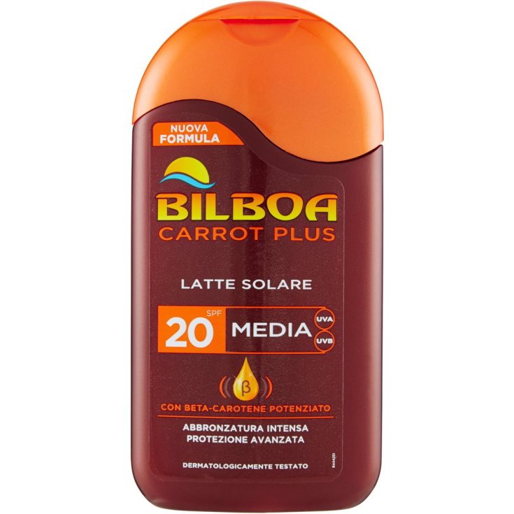Carrot Plus Latte Solare Spf20 Bilboa 200ml