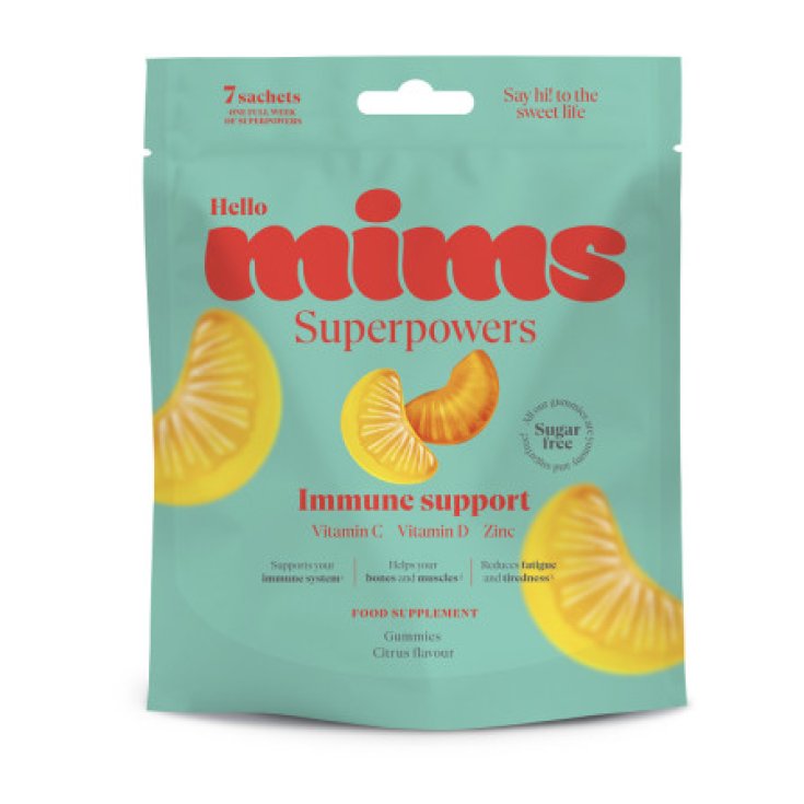 Mims Immune Support Superpowers 7 Bustine