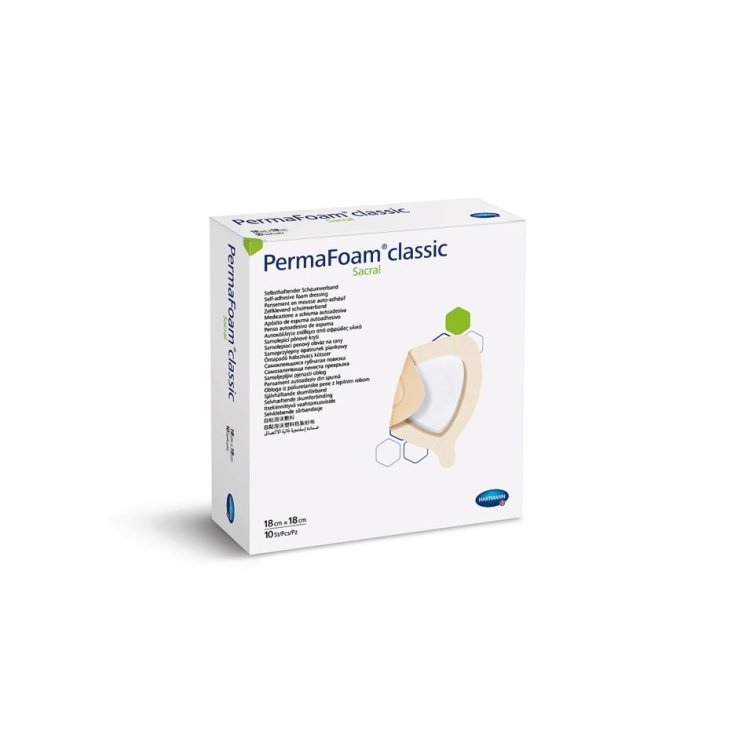 PermaFoam Classic Sacral Border 18x18cm Hartmann 10 Pezzi