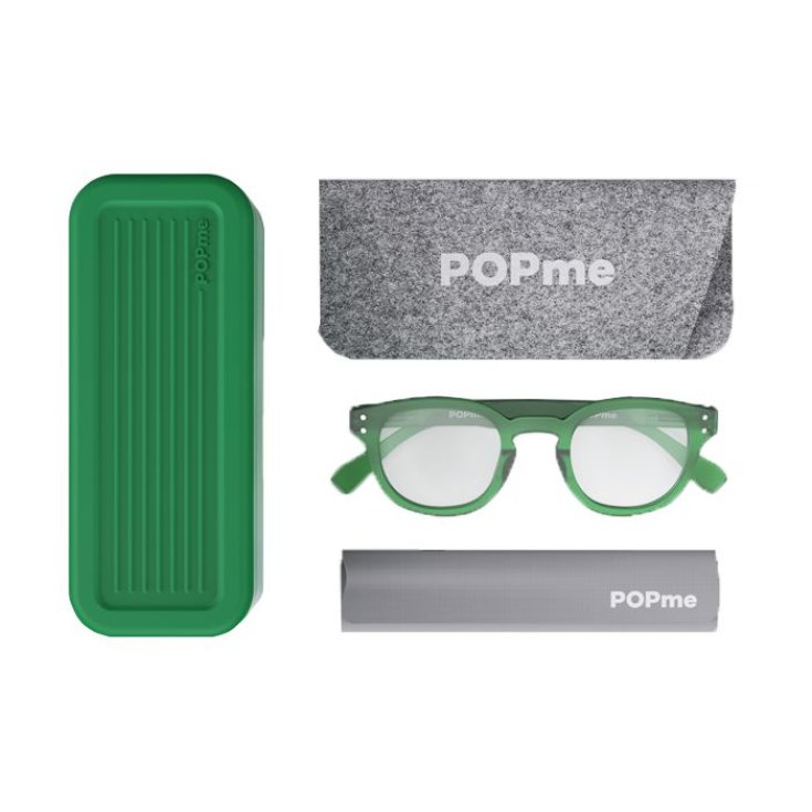 Glasses Forest Green +1,5 Popme