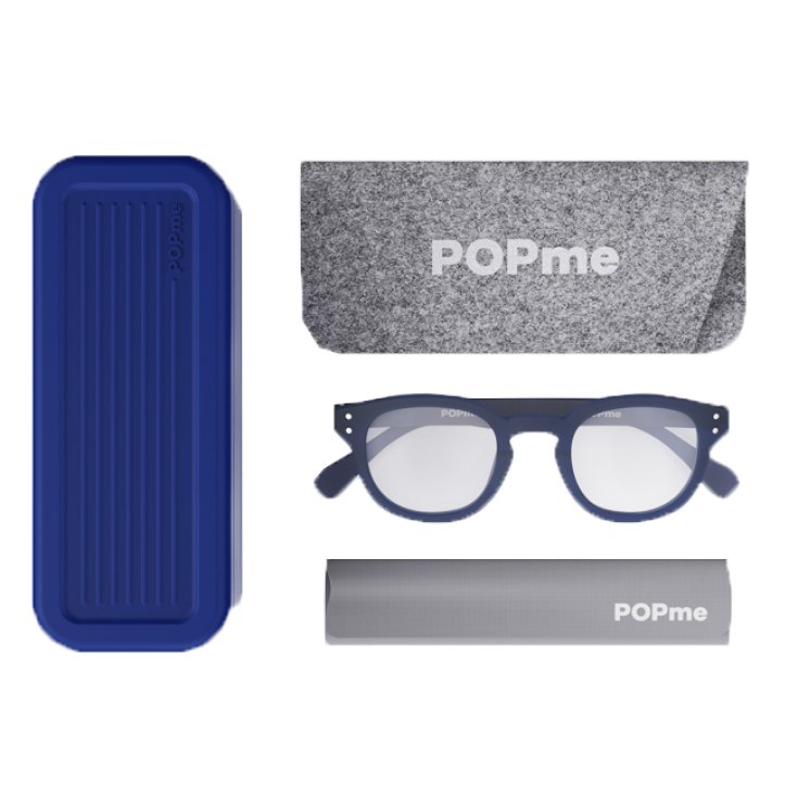Glasses Ocean Blue +1 Popme