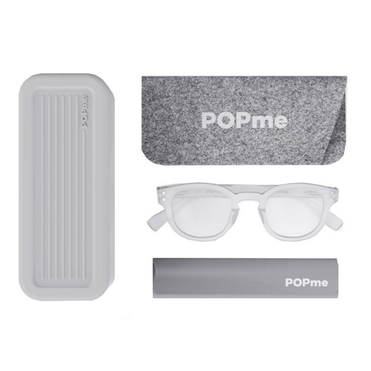 Glasses Ice White +2,5 Popme