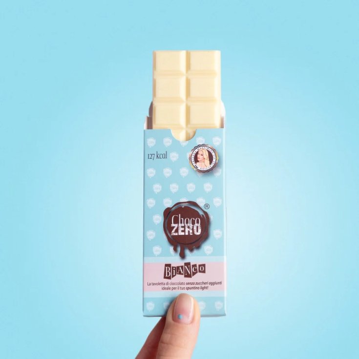 Tavoletta di Cioccolato Bianco Choco Zero 25g