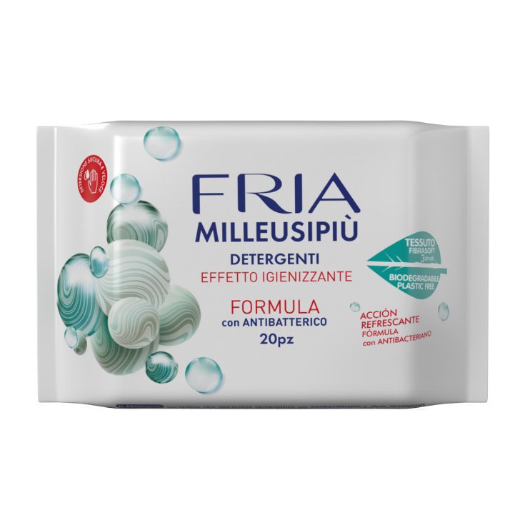 Fria Milleusipi&ugrave; Salviette Igienizzante 20 Pezzi