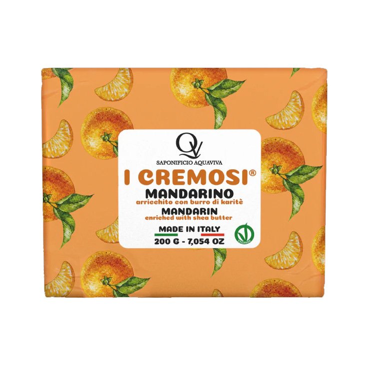 I CREMOSI&reg; Sapone Bagnodoccia al Mandarino Saponificio Aquaviva 200g