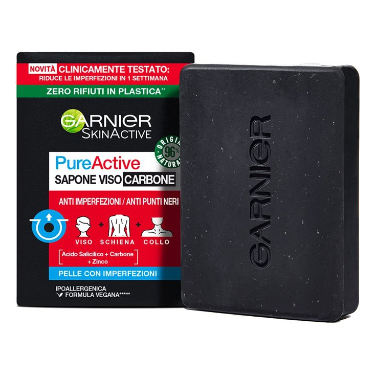 Pure Active Sapone Solido GARNIER 100g