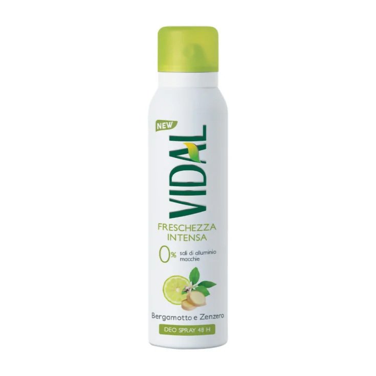 Bergamotto e Zenzero&nbsp;Deodorante Spray VIDAL 150ml