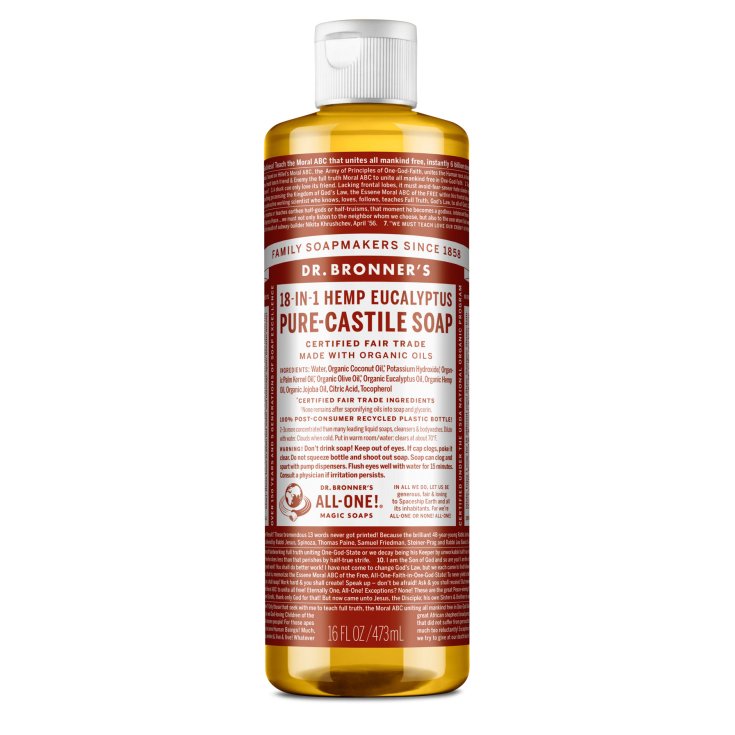 Pure-Castiglia 18 In 1 Eucalyptus Dr. Bronner's 473ml