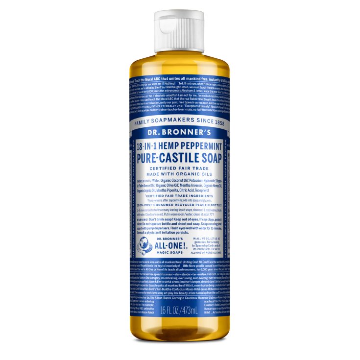 Pure-Castiglia 18 In 1 Hemp Peppermint Dr. Bronner's 473ml