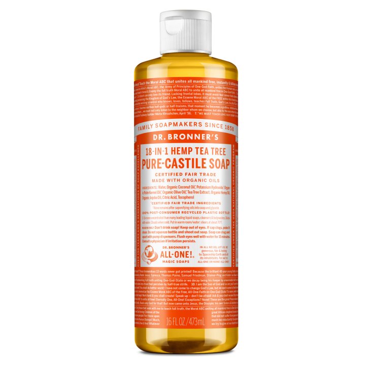 Pure-Castiglia 18 In 1 Hemp Tea Tree Dr. Bronner's 473ml