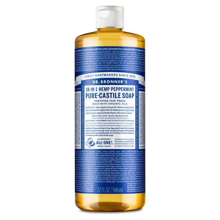 Pure-Castiglia 18 In 1 Hemp Peppermint Dr. Bronner's 946ml