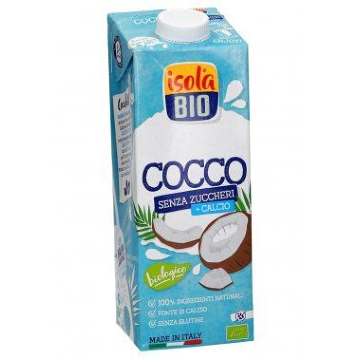 Bevanda al Cocco +Calcio Senza Zucchero Isola Bio 1000ml