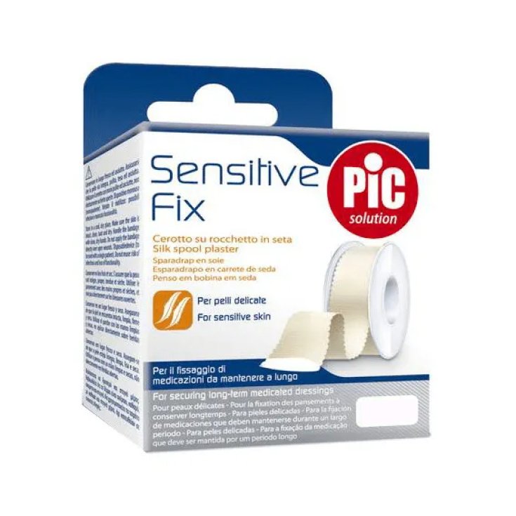 Sensitive Fix 5cm x 5m Cerotto su Rocchetto in Seta PIC