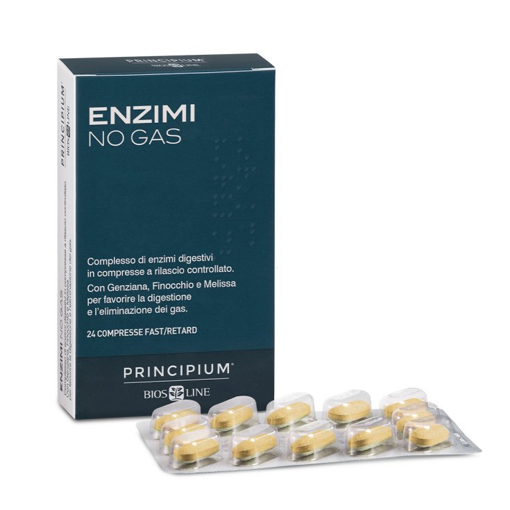 Principium&reg; Enzimi No Gas BIOS LINE 24 Compresse
