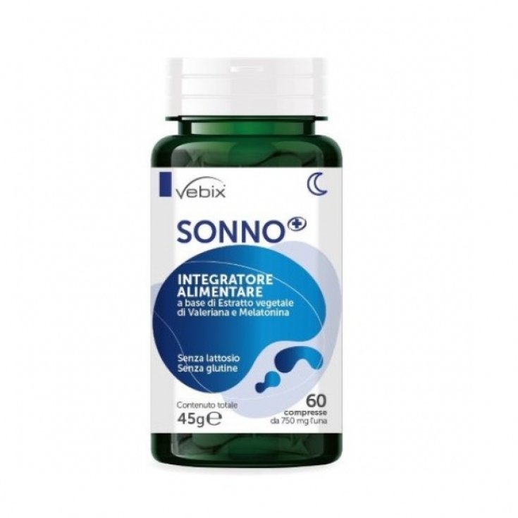 Vebix&reg; Sonno+ 60 Compresse 750mg