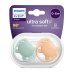 Succhietto Ultra Soft 0-6m Non Decorato Neutro Philips Avent 2 Pezzi