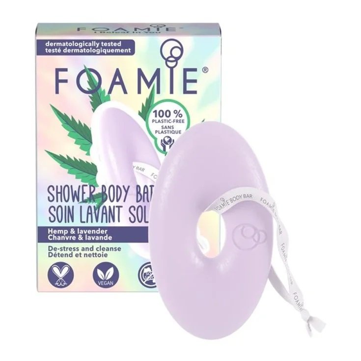 Shower Body Bar Canapa & Lavanda&nbsp;Foamie&reg;&nbsp;80g