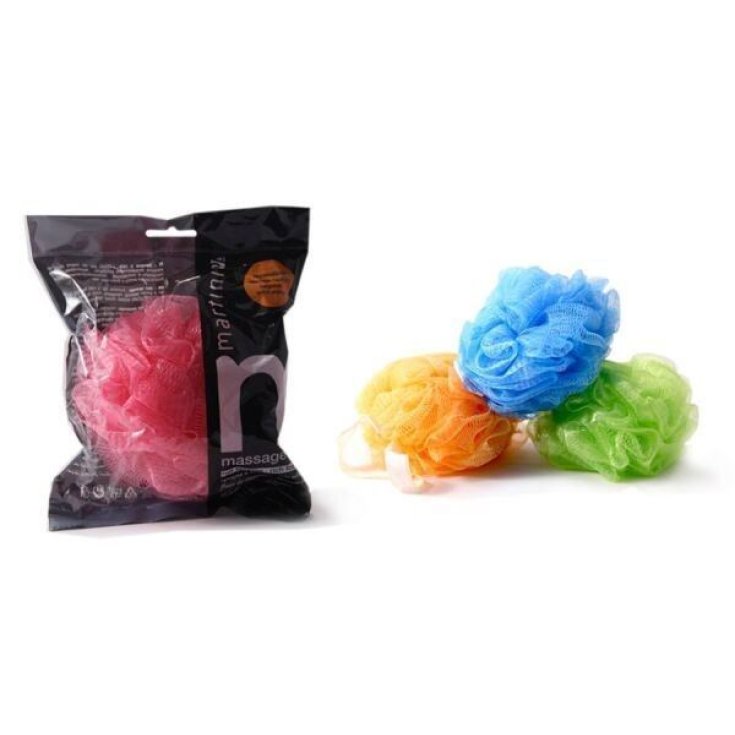 Spugna a Rete da Bagno Grande Colori Assortiti Martini 1 Pezzo