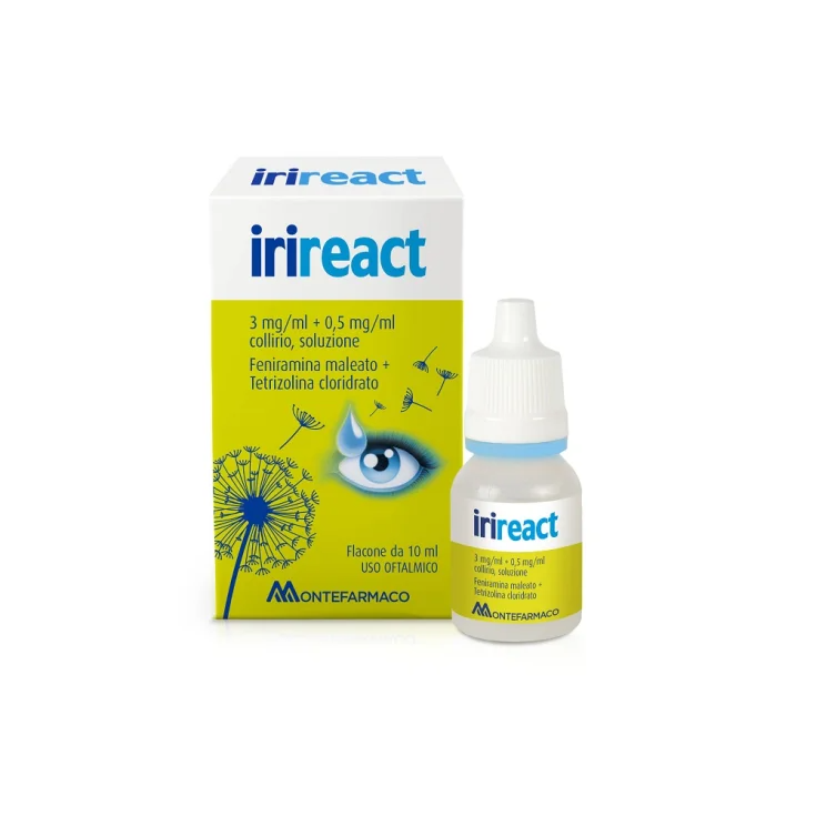Irireact 3mg/ml + 0,5mg/ml Montefarmaco 10ml