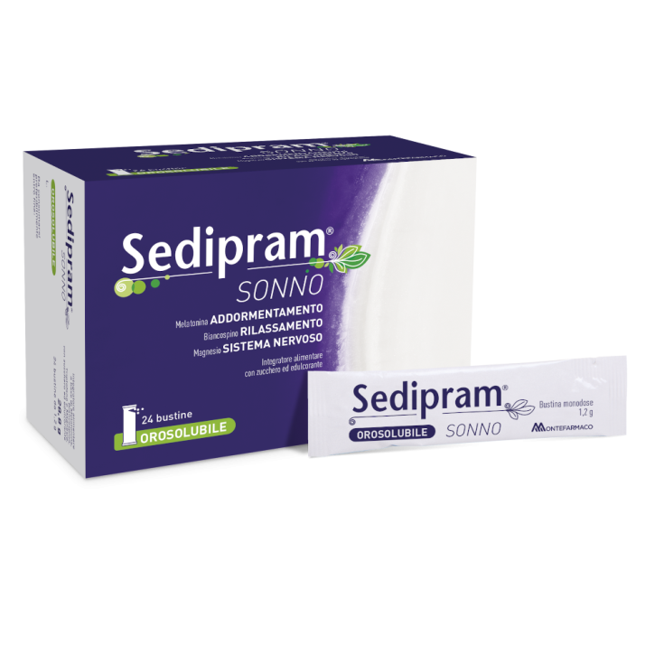 Sedipram&reg; Sonno Montefarmaco 24 Bustine Orosulibili