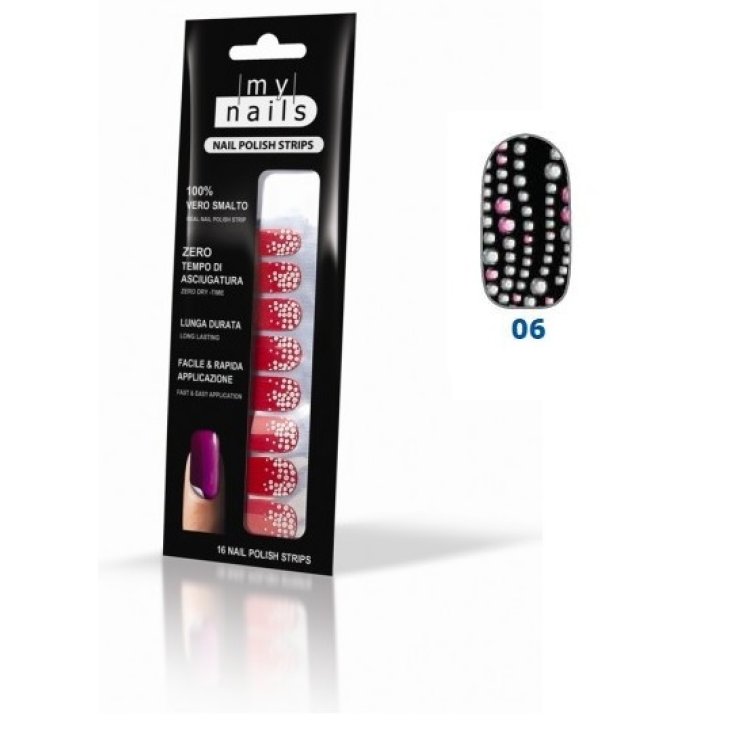 Nail Polish Strips 06 My Nail 16 Unghie Adesive