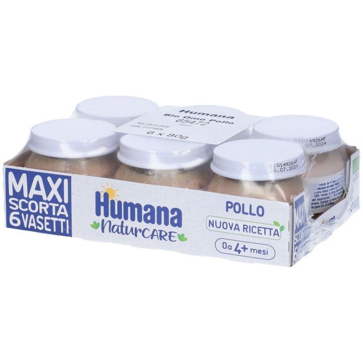 Omogeneizzato Pollo Bio Humana&reg; 6x80g