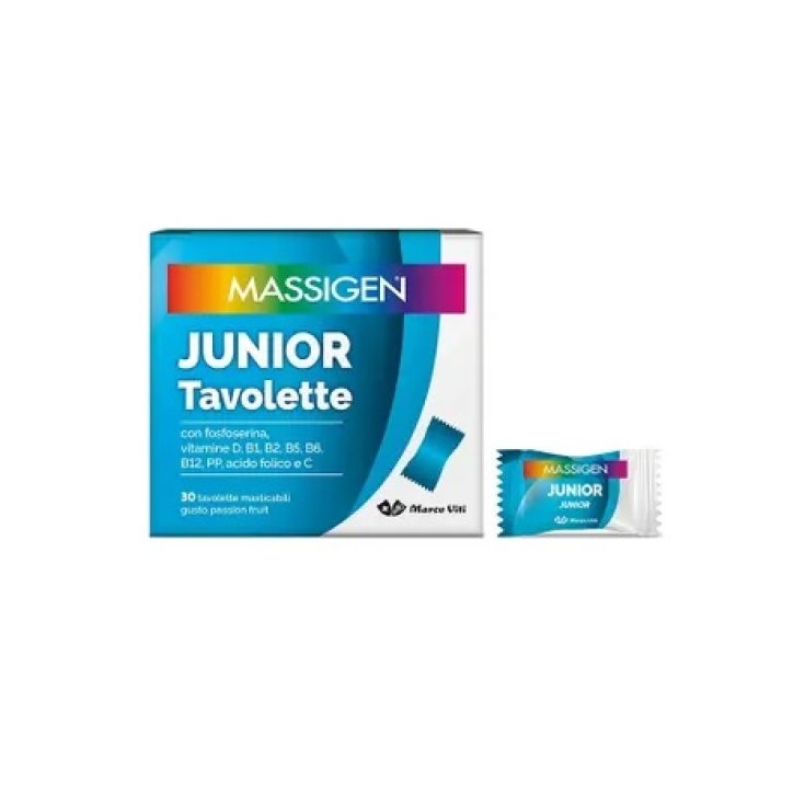 Massigen Junior Marco Viti 30 Tavolette Masticabili