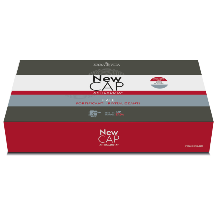 Newcap Fiale Coadiuvante Anticaduta Erba Vita 12 Fiale Da 10ml