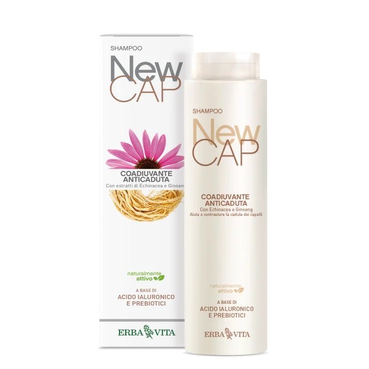 New Cap Shampoo Coadiuvante Anticaduta Erba Vita 250ml