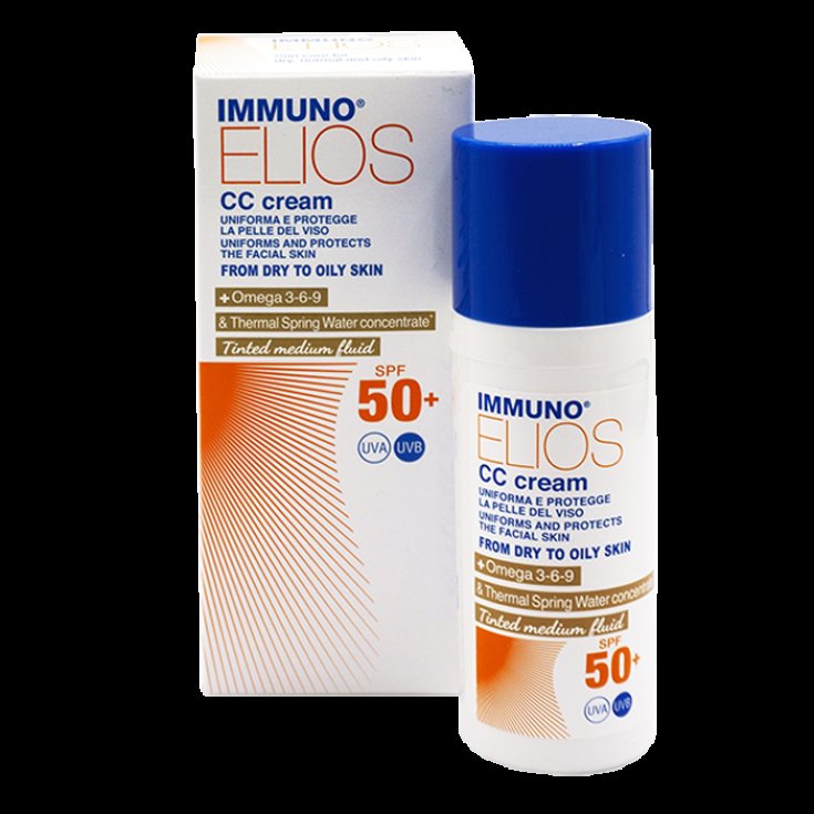 Immuno Elios Viso&nbsp;CC Cream&nbsp;SPF50+ Medium Morgan Pharma 40ml
