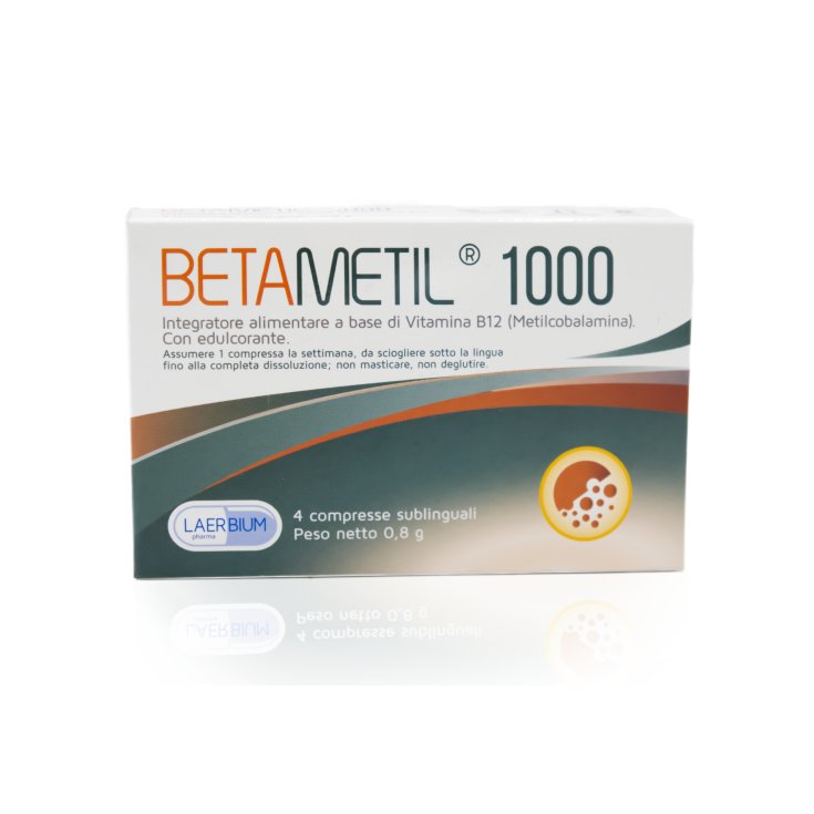 Betametil 1000 Laerbium 4 Compresse Sublinguali Betametil 1000 Laerbium 4 Compresse Sublinguali