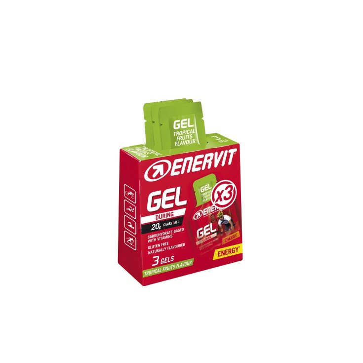 Gel Competition Frutti Tropicali Energy Enervit 3 Gels