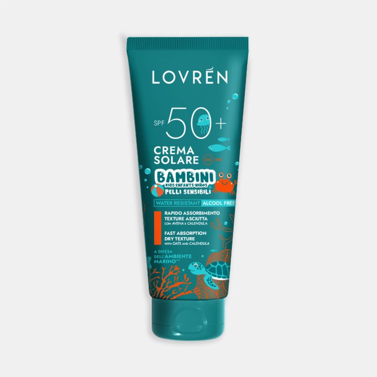 Crema Solare Bambini SPF50+ Lovren 200ml Crema Solare Bambini SPF50+ Lovren 200ml