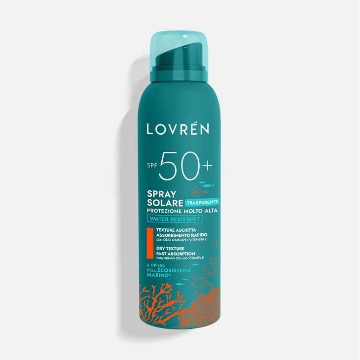 Spray Solare SPF50+ Trasparente Lovren 150ml