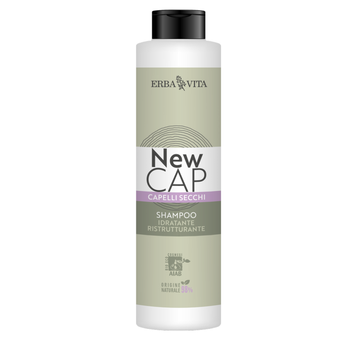 New Cap Shampoo Capelli Secchi Erba Vita 250ml