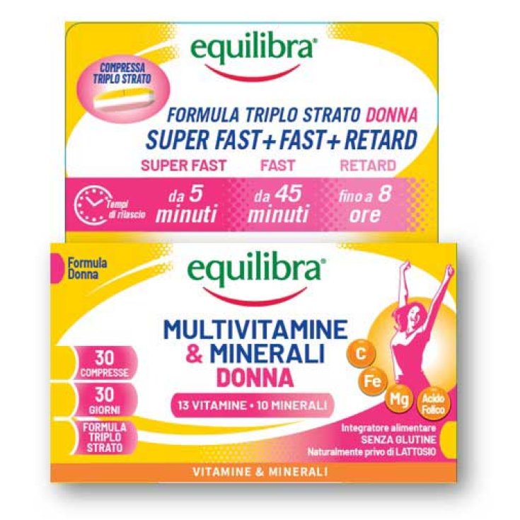 Multivitamine & Minerali Donna equilibra&reg; 30 Compresse