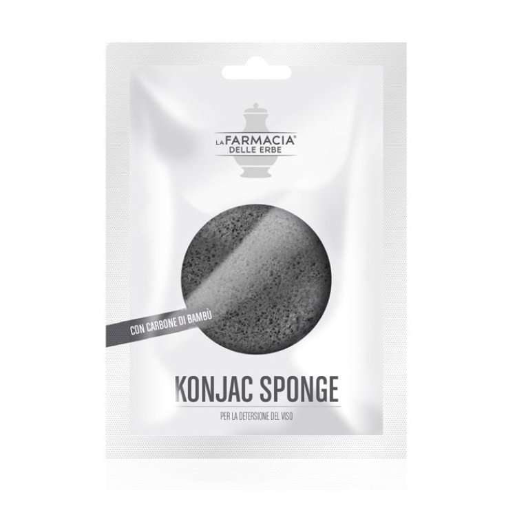 Spugna Konjac&nbsp;con Carbone&nbsp;di Bamb&ugrave; FDE