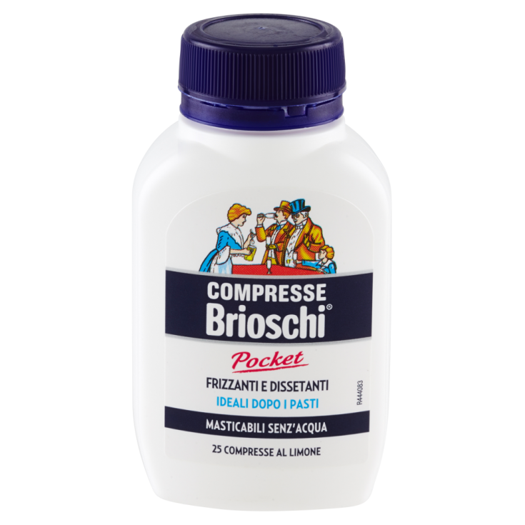 Compresse Pocket Al Limone Brioschi 25g
