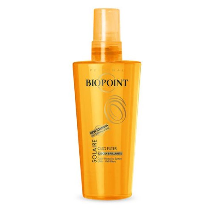 Olio Filter Liscio Brillante Biopoint&nbsp;Solaire 100ml