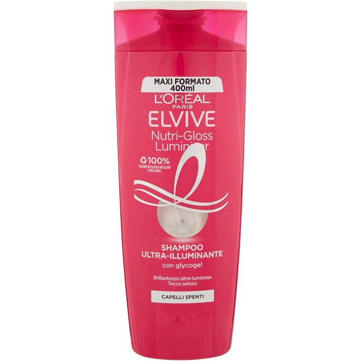 Elvive Nutri-Gloss Shampoo Illuminante L'Oreal 400ml