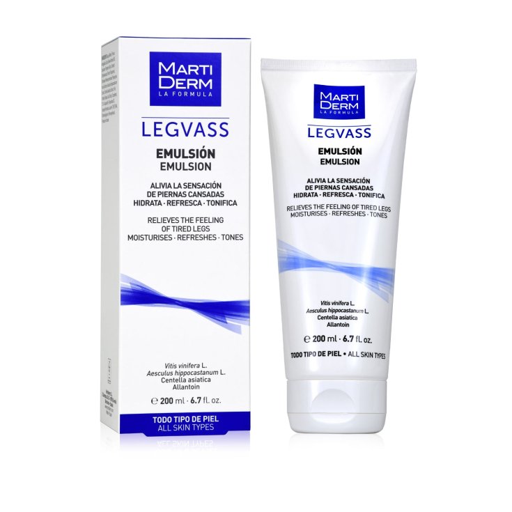 Bodycare-Vascular Legvass Emulsione Martiderm 200ml