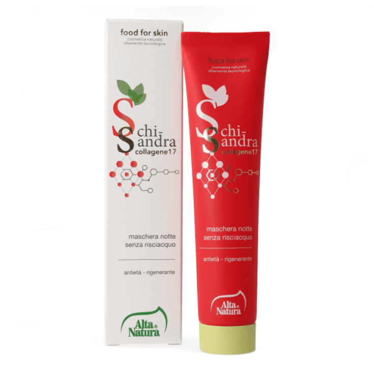 Schisandra Collagene 17 Maschera Viso Notte Alta Natura 75ml
