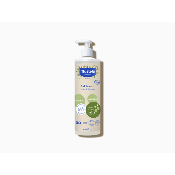 Gel Detergente Bio Mustela 400ml
