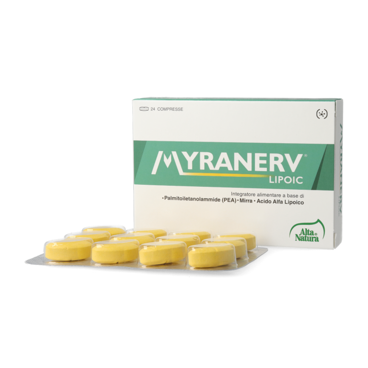 Myranerv Lipoic Alta Natura 24 Compresse Myranerv Lipoic Alta Natura 24 Compresse